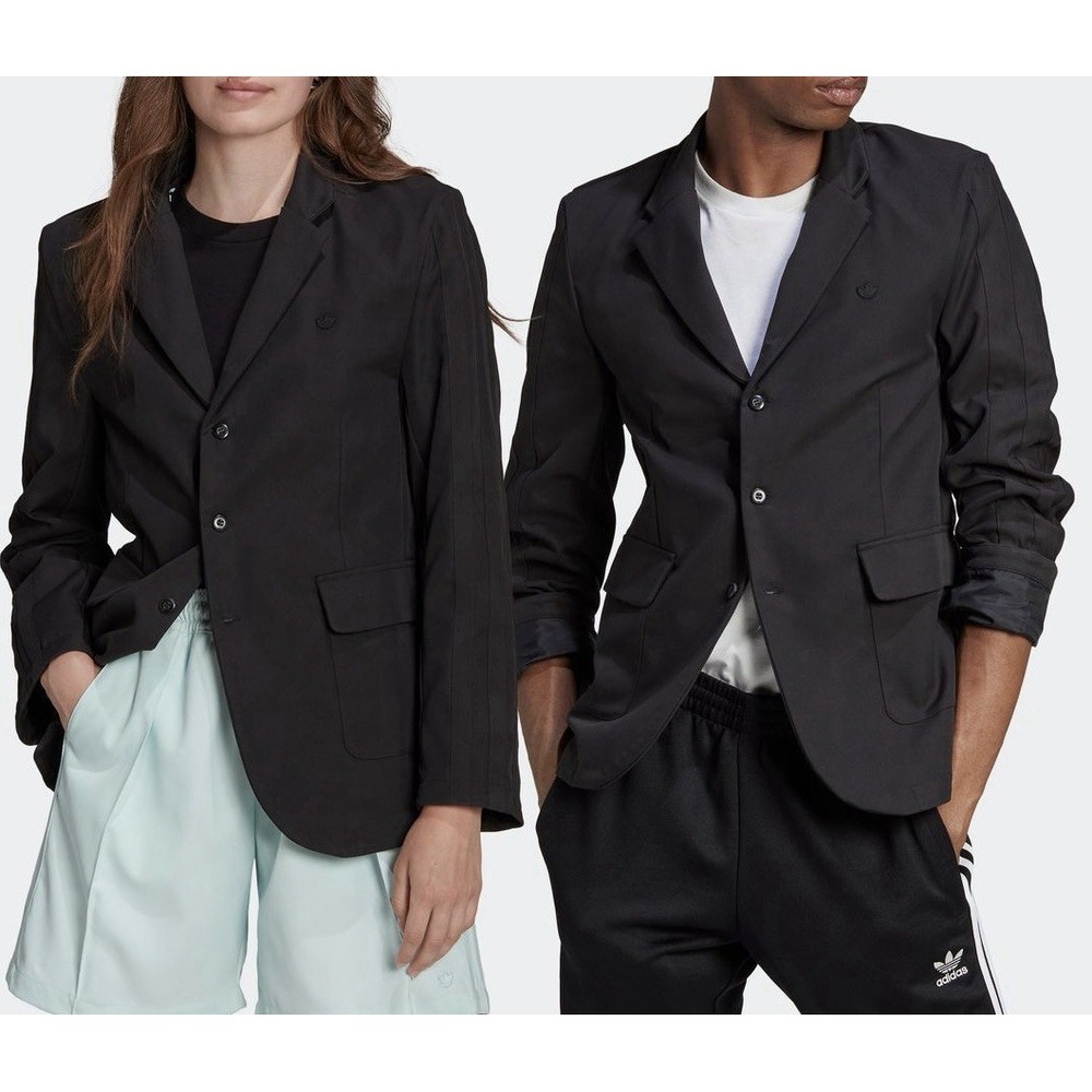 Adidas Adicolor Contempo Tailored Blazer Track Jacket M Unisex Firebird Black